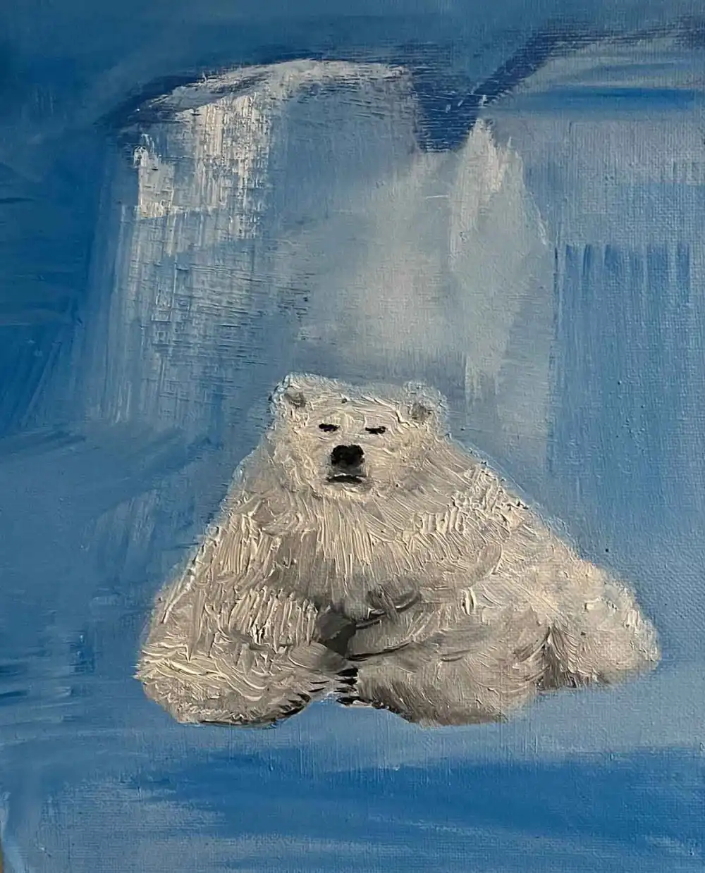 Polar Bear on Ice